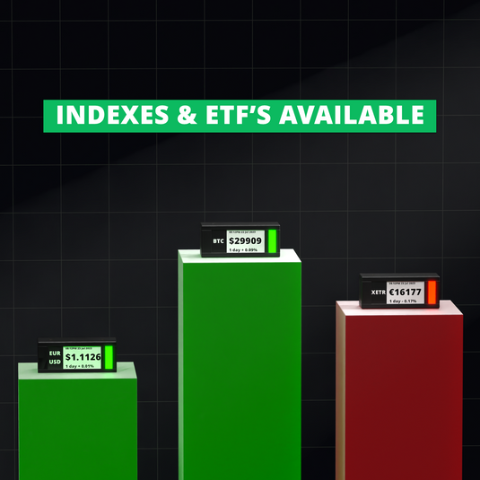 TickrMeter: Physical Stock Tickers on your desk
